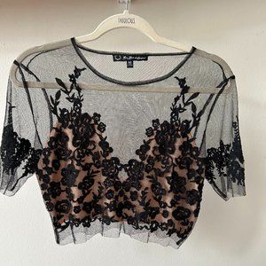 For Love & Lemons Lace Crop Top